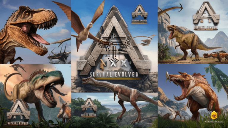 ark: survival evolved (2017) game icons banners