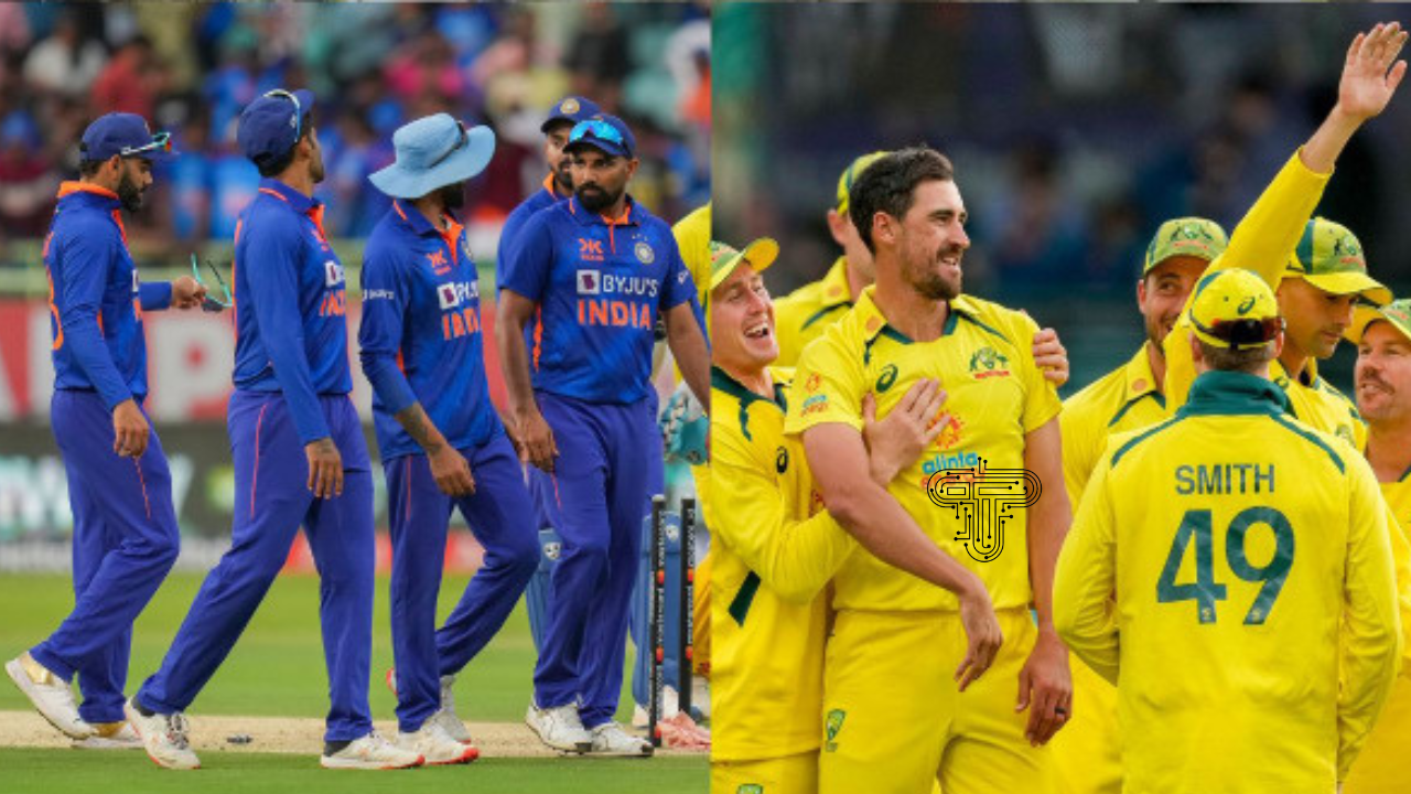 australian men’s cricket team vs india national cricket team timeline