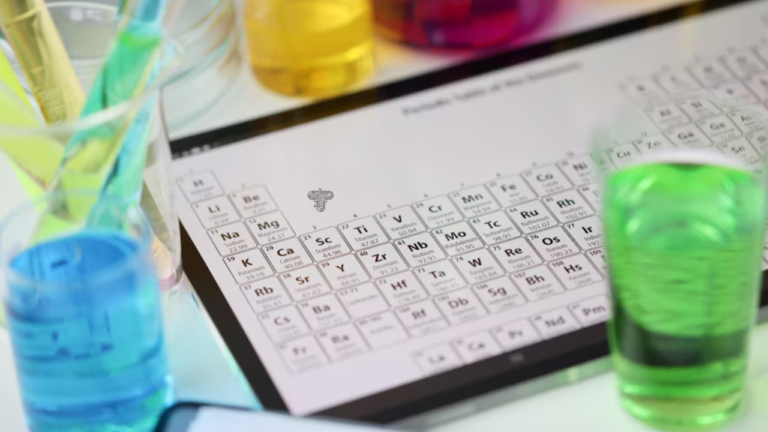 periodic table with atomic mass