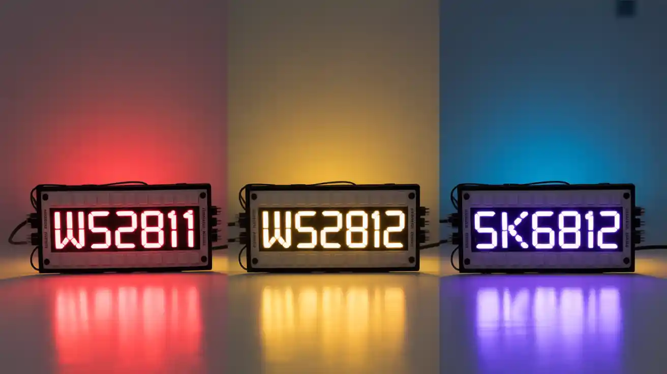 Comparing WS2811 vs WS2812 vs SK6812 – Which Addressable LED is Best for You?