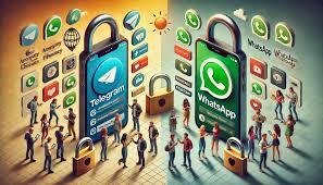 The Digital Duel: How Telegram and WhatsApp Redefine Global Communication in 2025