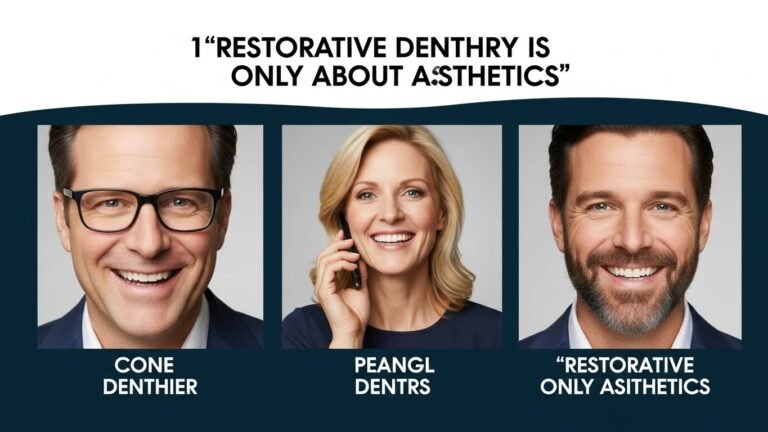 4 Common Misconceptions About Restorative Dentistry