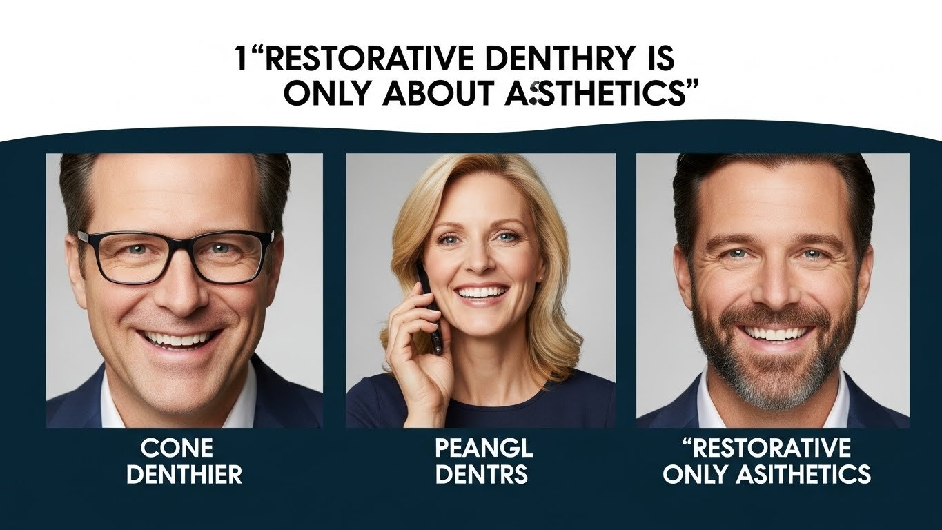 4 Common Misconceptions About Restorative Dentistry