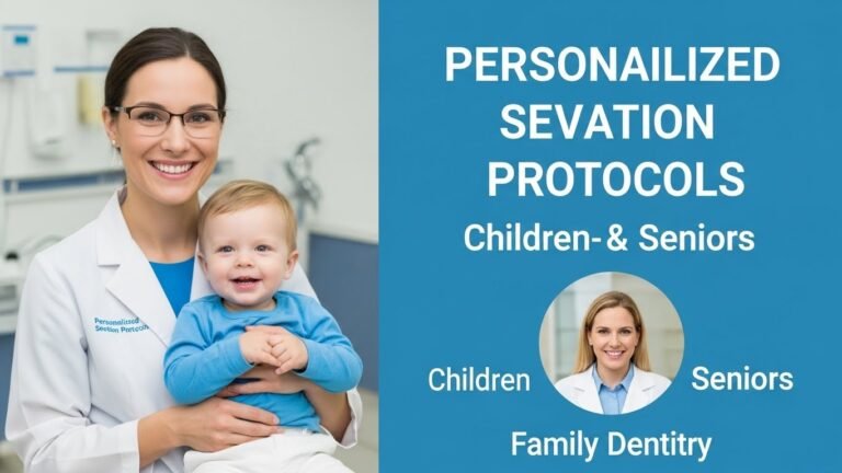 Personalized Sedation Protocols For Children And Seniors In Family Dentistry