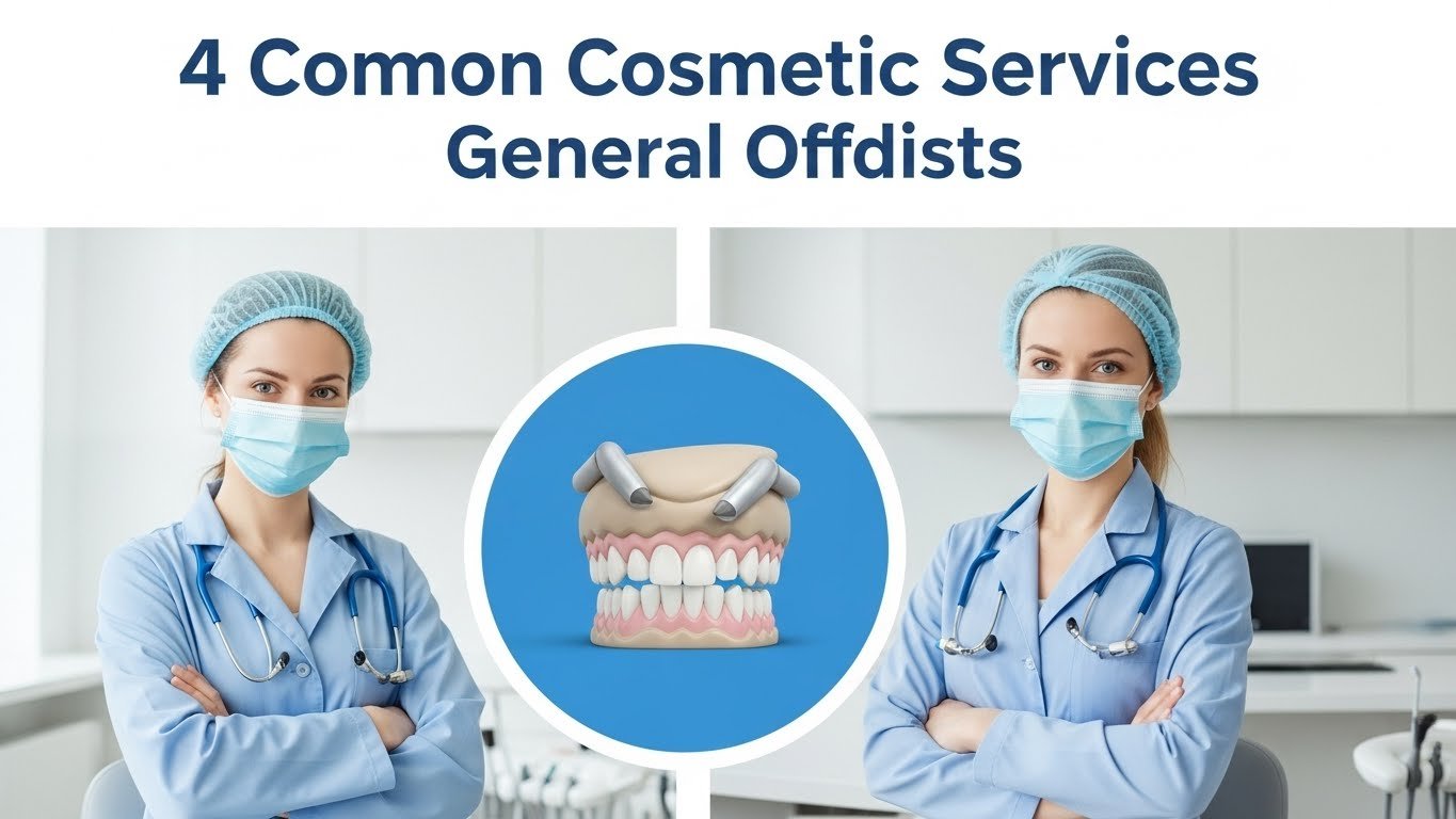 4 Common Cosmetic Services Offered By General Dentists