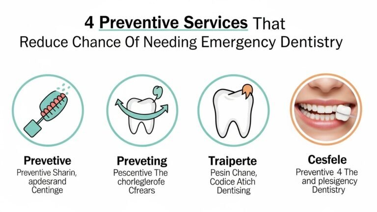 4 Preventive Services That Reduce The Chance Of Needing Emergency Dentistry