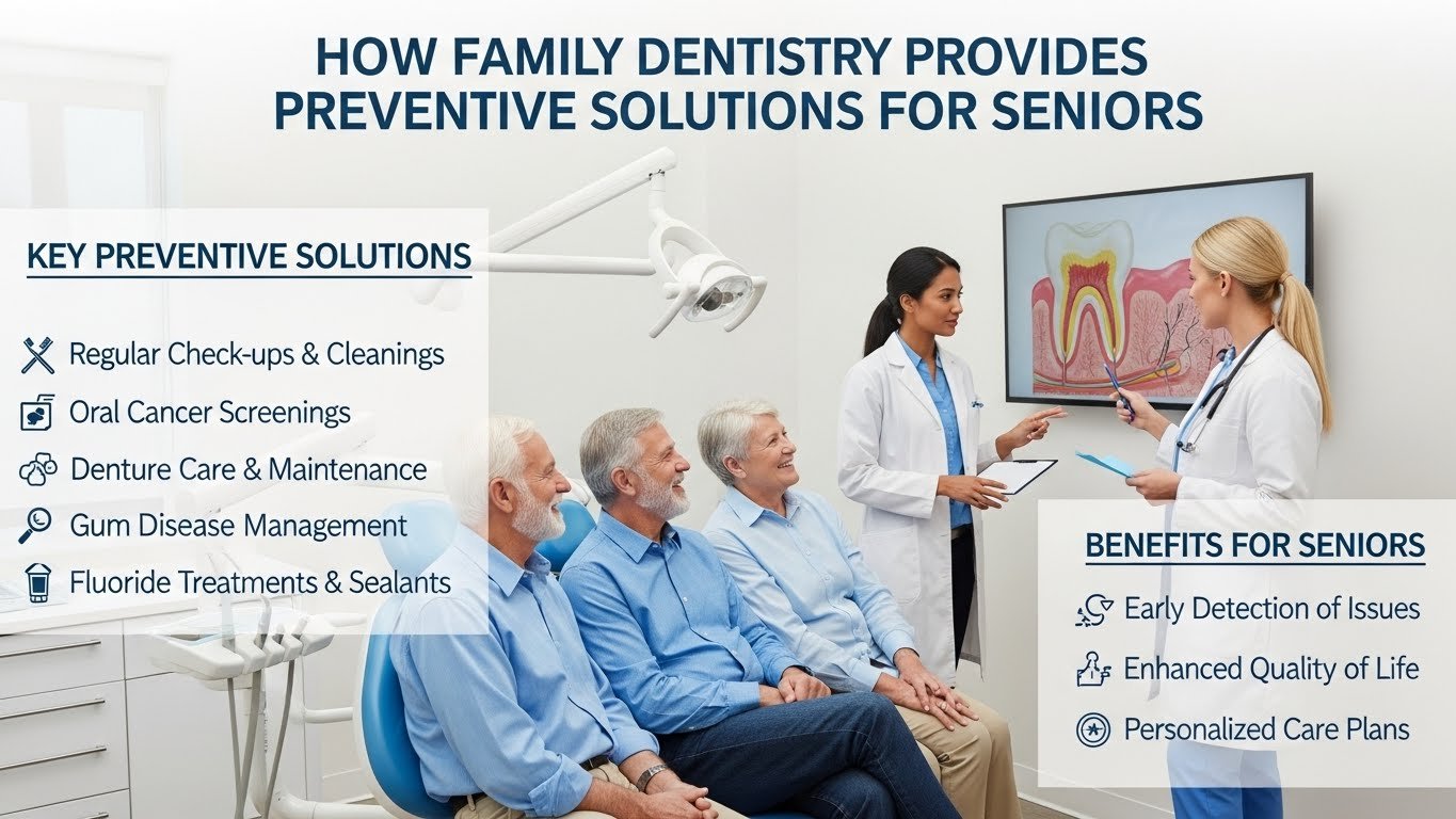 How Family Dentistry Provides Preventive Solutions For Seniors