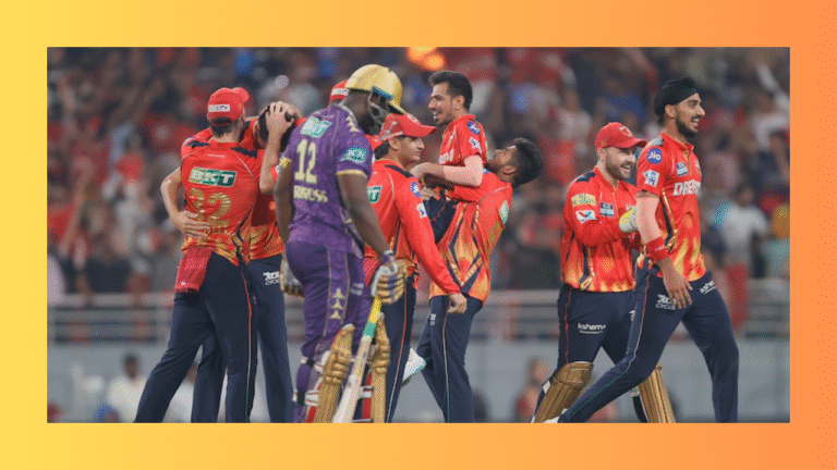 punjab kings vs kolkata knight riders timeline