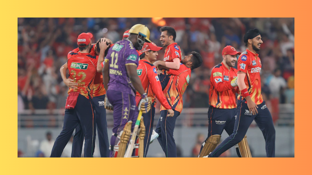 punjab kings vs kolkata knight riders timeline