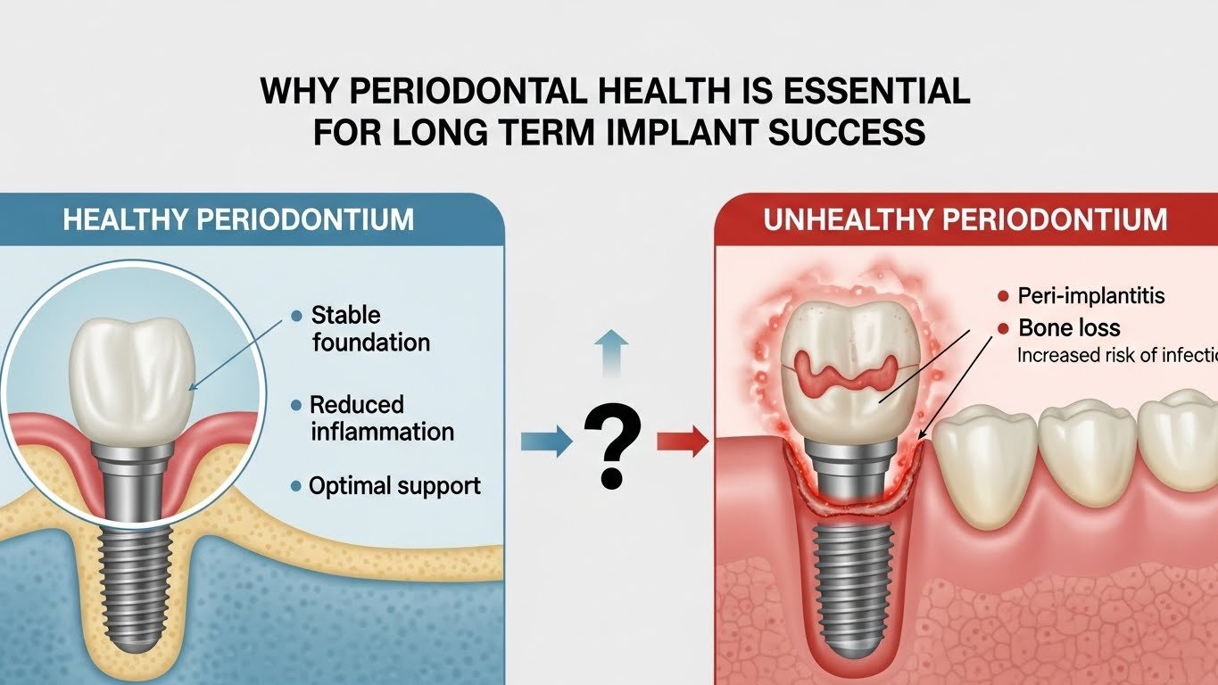 Why Periodontal Health Is Essential For Long Term Implant Success