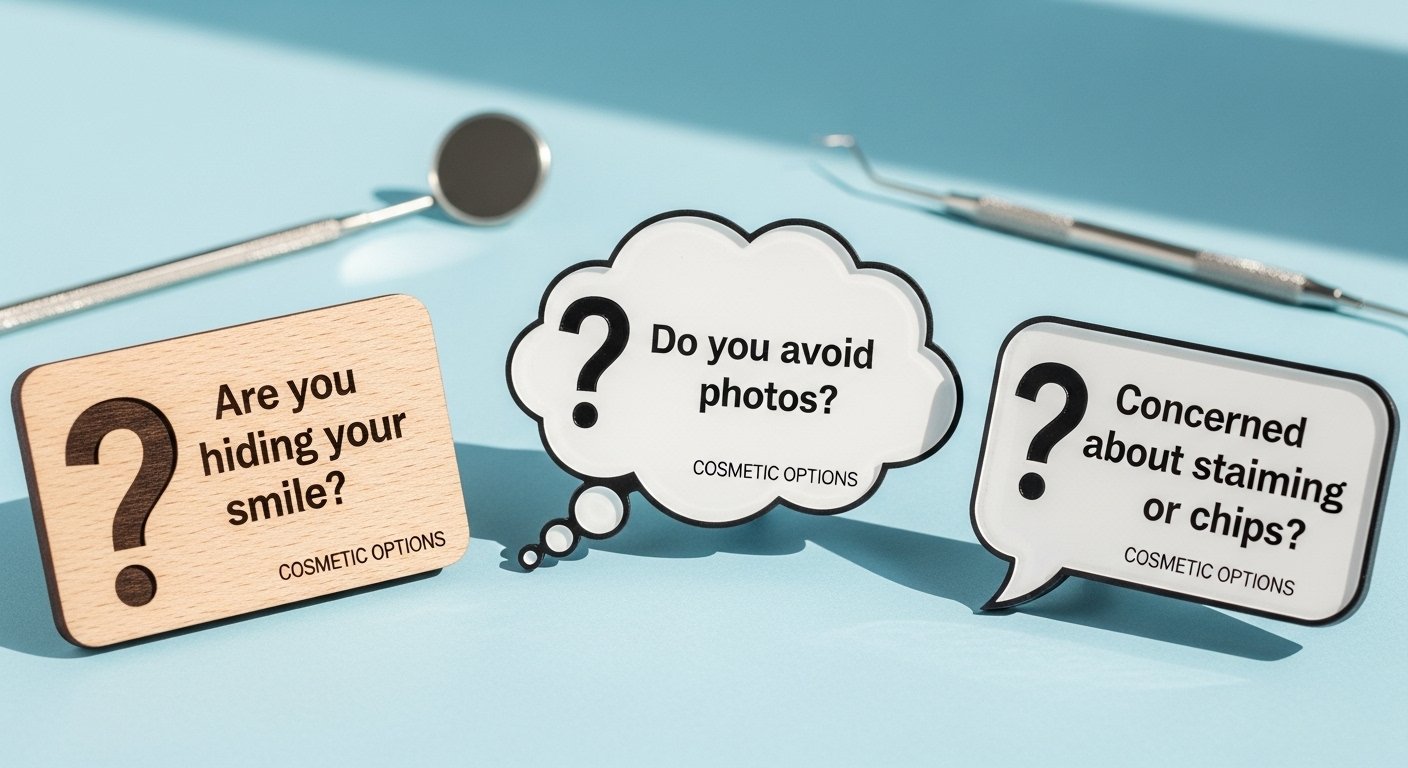 3 Signs It’s Time To Ask Your Dentist About Cosmetic Options