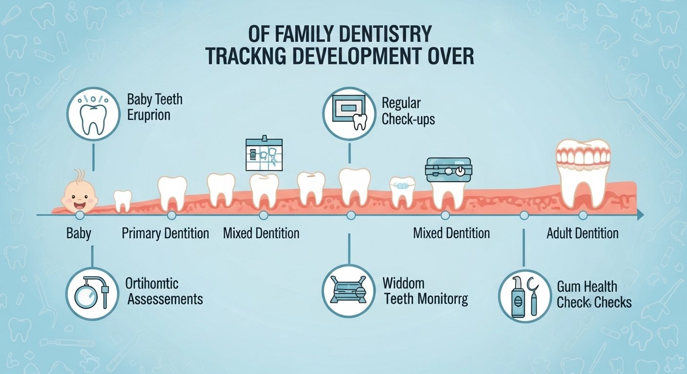 How Family Dentistry Tracks Dental Development Over Time