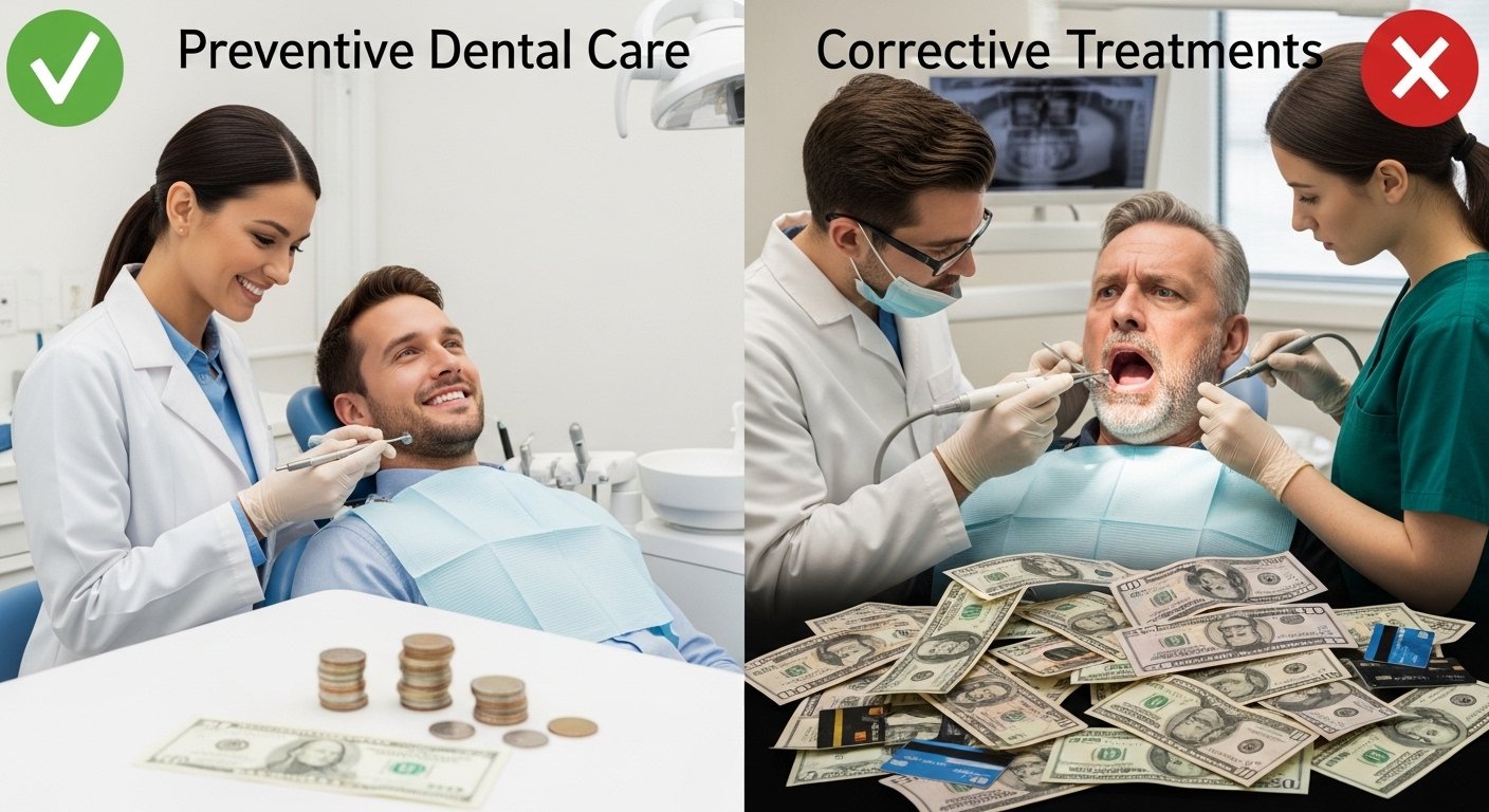 Why Preventive Dental Care Is More Affordable Than Corrective Treatments